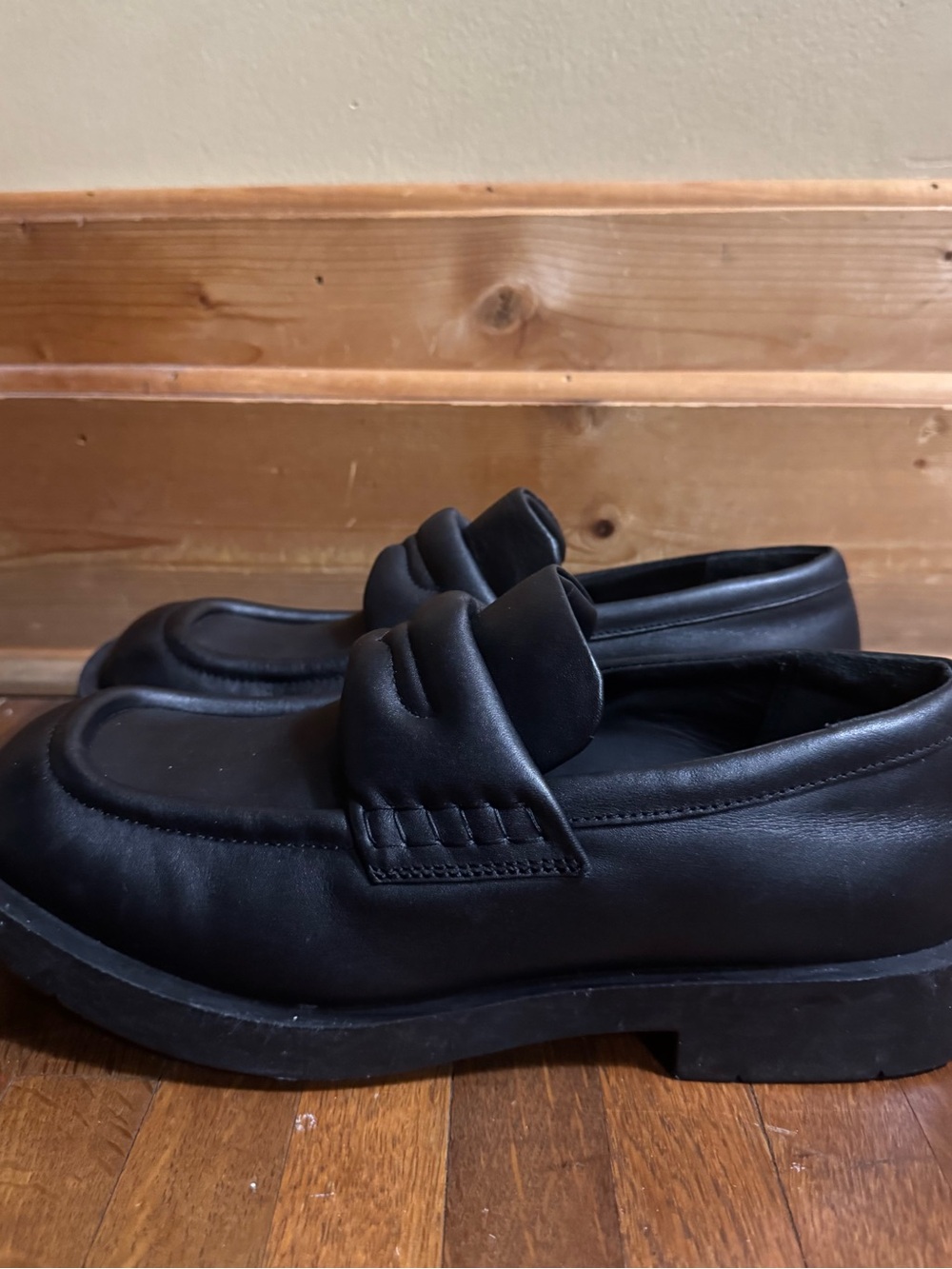 Camper leather loafers mens 11.5 brand new